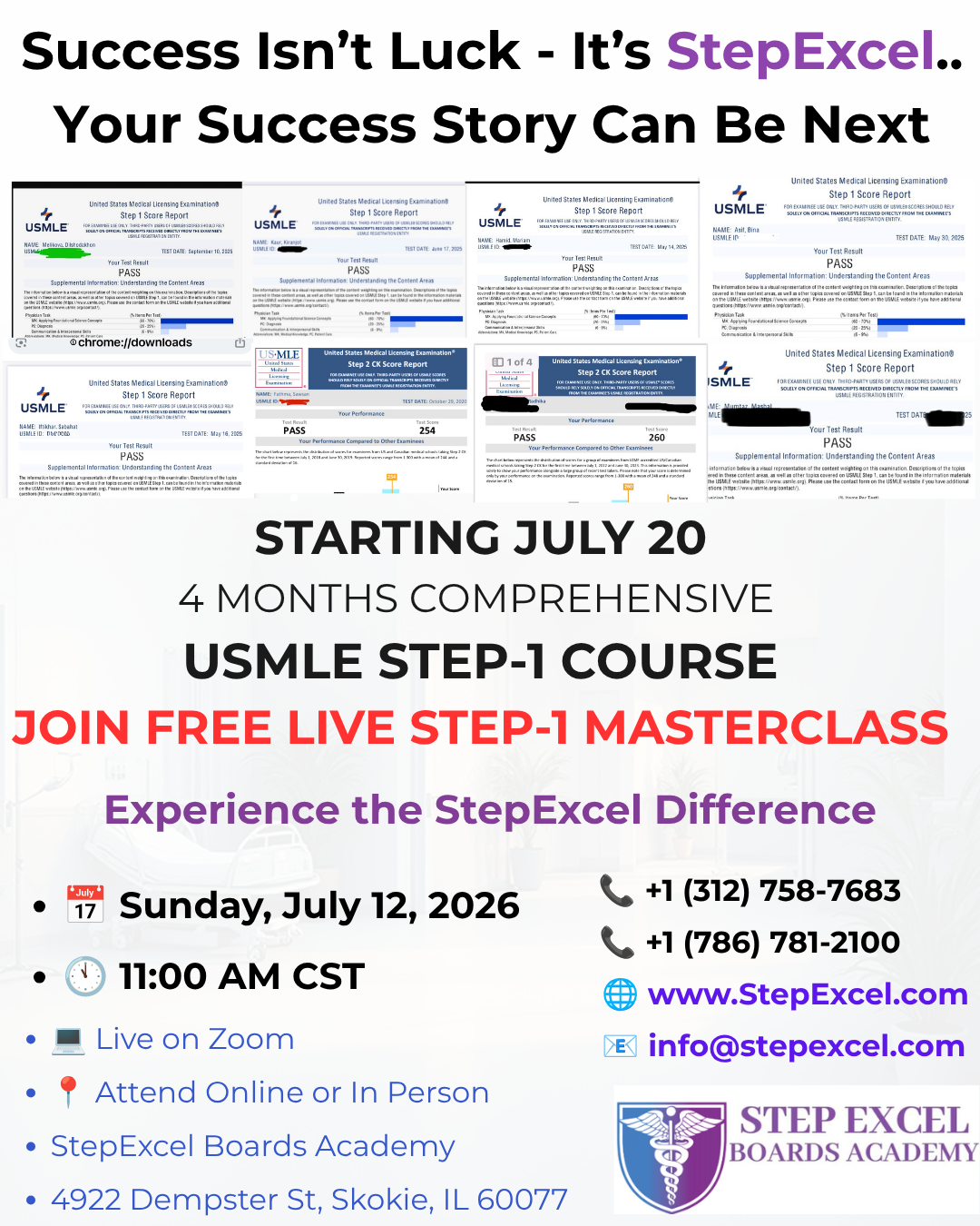 USMLE Step-1 Comprehensive Course